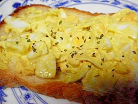 マヨたっぷり~! たまご☆トースト